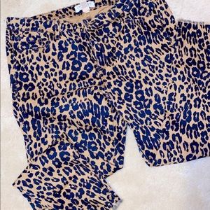 Lane Bryant Leopard Print Skinny Jeans